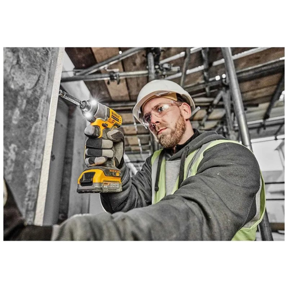 Шуруповерт DeWALT 18 В XR Li-lon, бесщеточный, 192 Нм, TSTAK (без АКБ и ЗУ) (DCF840NT)