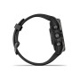Смарт-часы Garmin fenix 7S Pro Saph Solar, Carbon Gray Ti w/Black Band, GPS (010-02776-11)