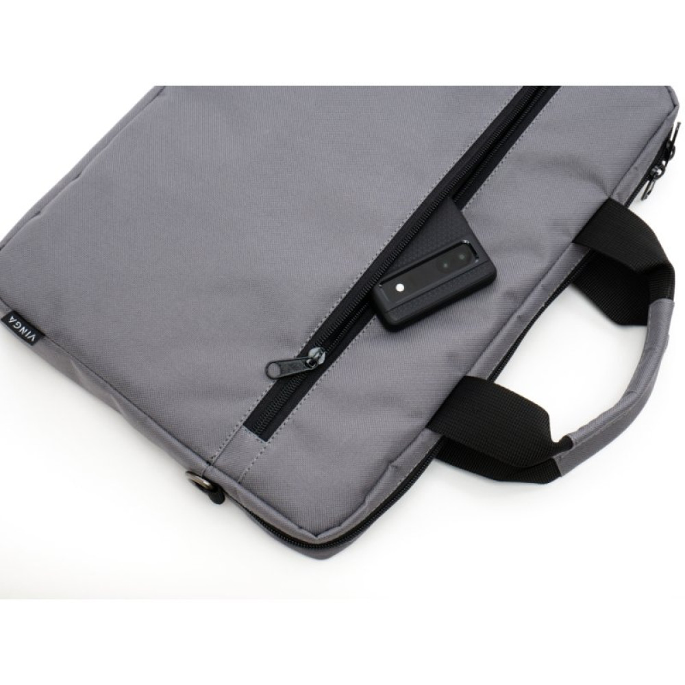 Сумка для ноутбука Vinga 15.6" NB1101 gray (NB1101GR) Сумка для ноутбука Vinga 15.6" NB1101 gray (NB1101GR)
