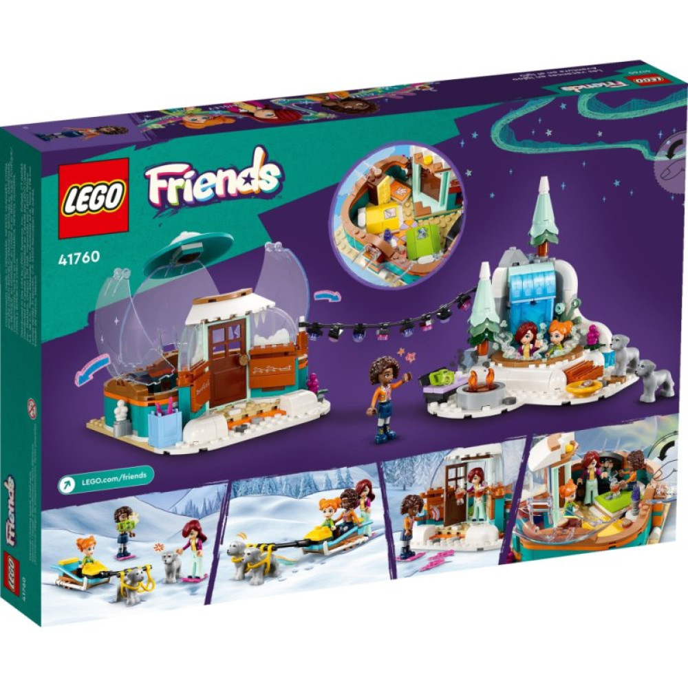 Конструктор LEGO Friends Праздничные приключения в иглу 491 деталь (41760-)