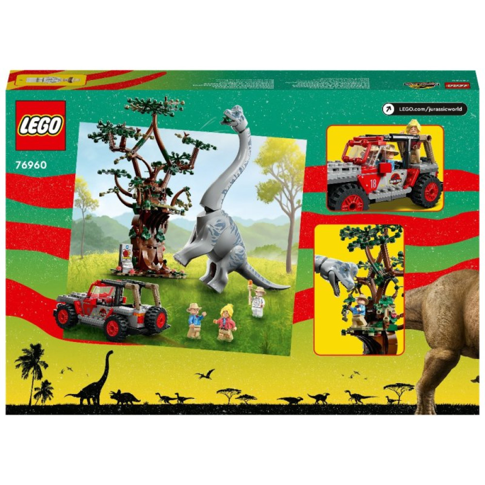 Конструктор LEGO Jurassic World Відкриття брахіозавра 512 деталей (76960)
