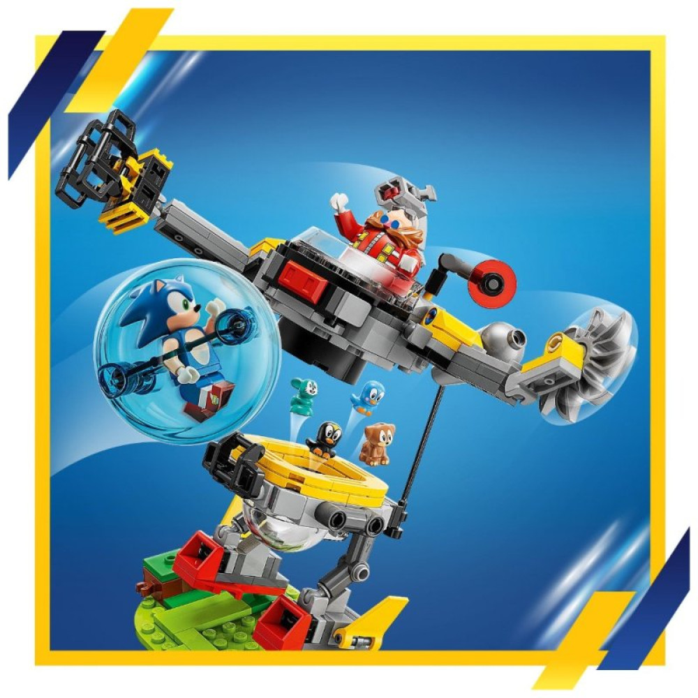 Конструктор LEGO Sonic the Hedgehog Соревнования петли Соника на зеленом холме 802 детали (76994)