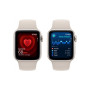 Смарт-годинник Apple Watch SE 2023 GPS 40mm Starlight Aluminium Case with Starlight Sport Band - M/L (MR9V3QP/A)