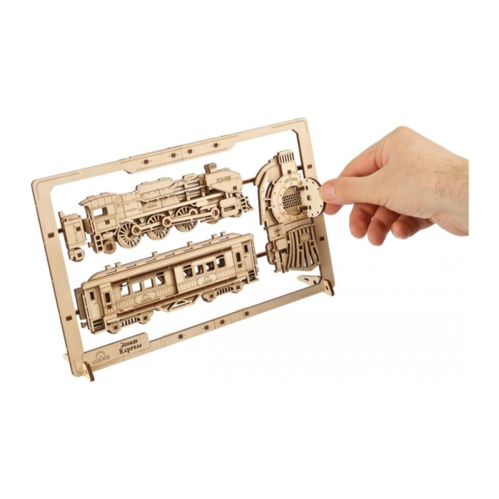 Конструктор Ugears Паровоз 2.5D (6337513) Конструктор Ugears Паровоз 2.5D (6337513)