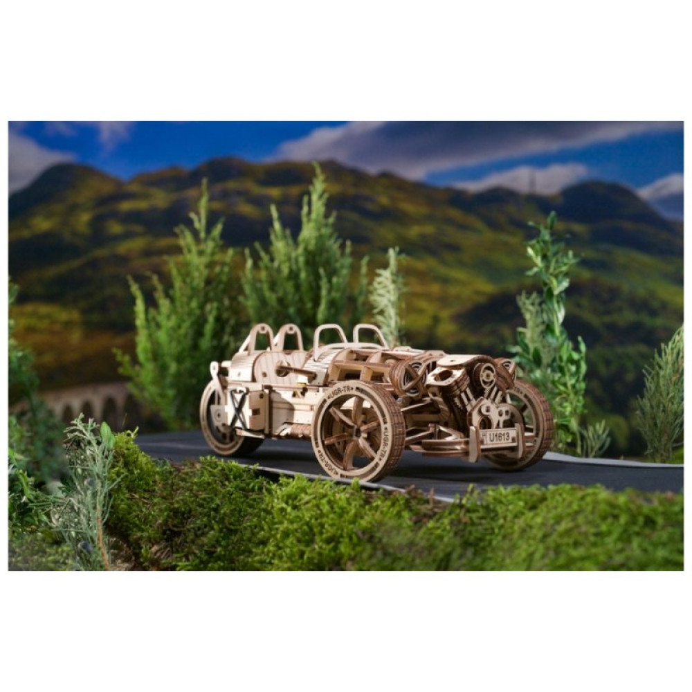 Конструктор Ugears Трицикл UGR-S (6337515) Конструктор Ugears Трицикл UGR-S (6337515)