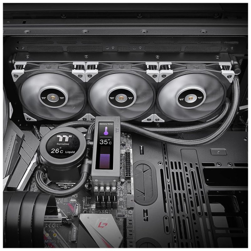 Система водяного охлаждения ThermalTake Floe RC Ultra 360 CPUMemory AIO Liquid Cooler (CL-W325-PL12GM-A)