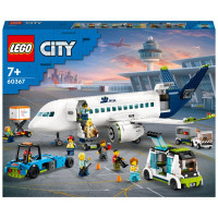 Конструктор LEGO City Пассажирский самолет 913 деталей (60367)