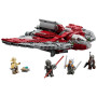 Конструктор LEGO Star Wars Шатл джедаїв T-6 Асоки Тано 601 деталь (75362)