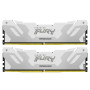 Модуль пам'яті для комп'ютера DDR5 32GB (2x16GB) 6000 MHz Renegade White Kingston Fury (ex.HyperX) (KF560C32RWK2-32)