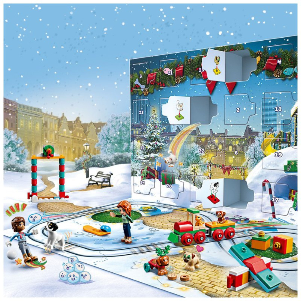 Конструктор LEGO Friends Новогодний календарь на 2023 год 231 деталь (41758-)