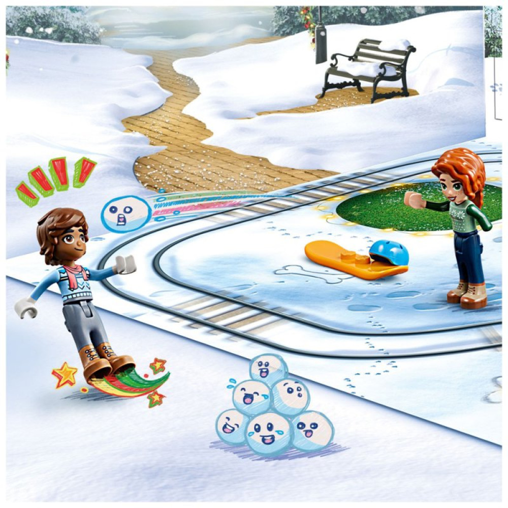 Конструктор LEGO Friends Новогодний календарь на 2023 год 231 деталь (41758-)