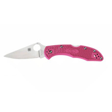 Нож Spyderco Delica 4 Flat Ground Pink (C11FPPNS30V)