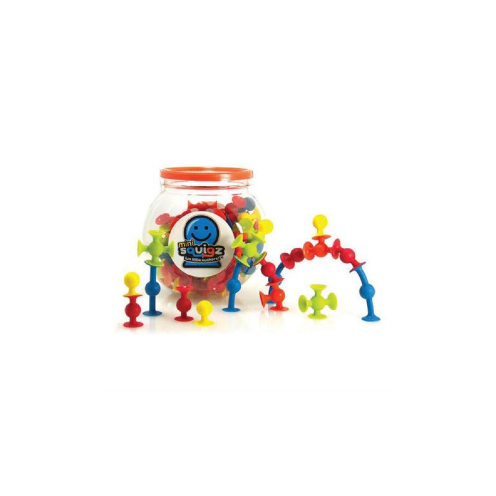 Конструктор Fat Brain Toys на мини-присосках MiniSquigz 75 шт (F107ML) Конструктор Fat Brain Toys на мини-присосках MiniSquigz 75 шт (F107ML)
