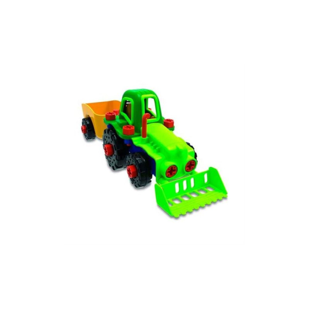 Конструктор EDU-Toys Трактор с инструментами (JS030) Конструктор EDU-Toys Трактор с инструментами (JS030)