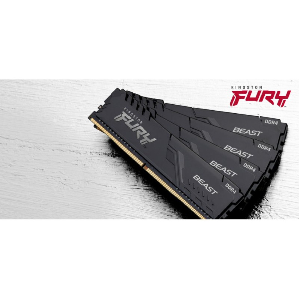 Модуль памяти для компьютера DDR4 32GB 3600 MHz Fury Beast Black Kingston (KF436C18BB/32)