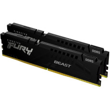 Модуль памяти для компьютера DDR5 64GB (2x32GB) 6000 MHz Beast Black XMP Kingston Fury (ex.HyperX) (KF560C40BBK2-64)