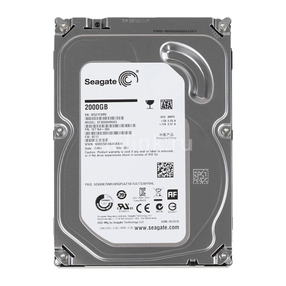 Жесткий диск 3.5" 2TB Seagate (# ST2000VM003 #) Жесткий диск 3.5" 2TB Seagate (# ST2000VM003 #)