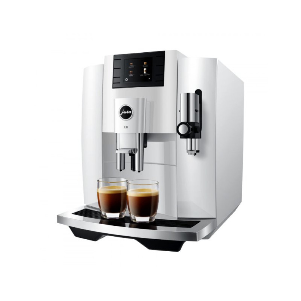 Кофемашина Jura E8 Piano White (EB)
