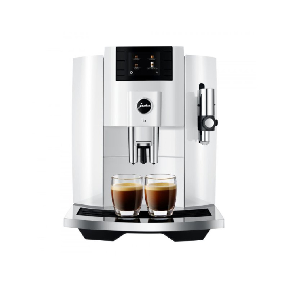 Кофемашина Jura E8 Piano White (EB)