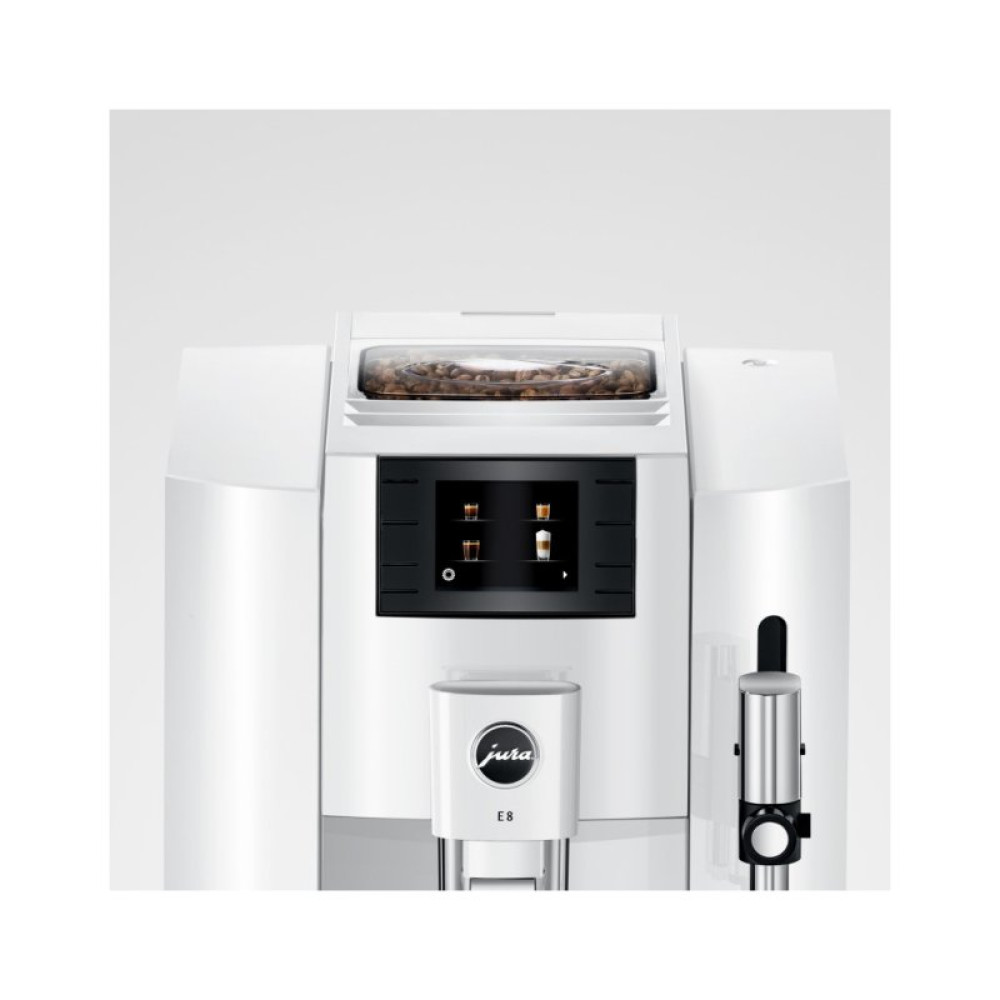 Кофемашина Jura E8 Piano White (EB)