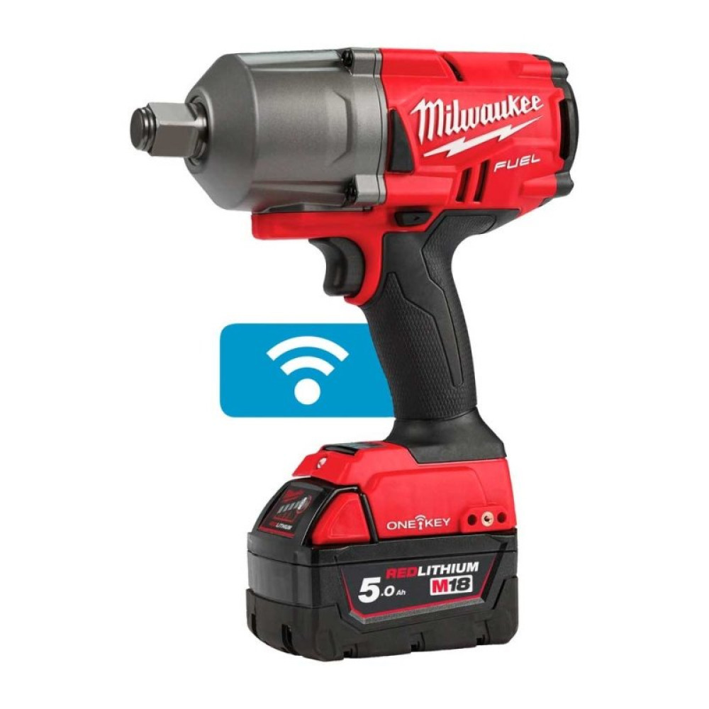 Гайковерт Milwaukee высокомоментный 3/4" 2034Нм M18 FUEL ONEFHIWF34-502X ONE-KEY (4933459730)