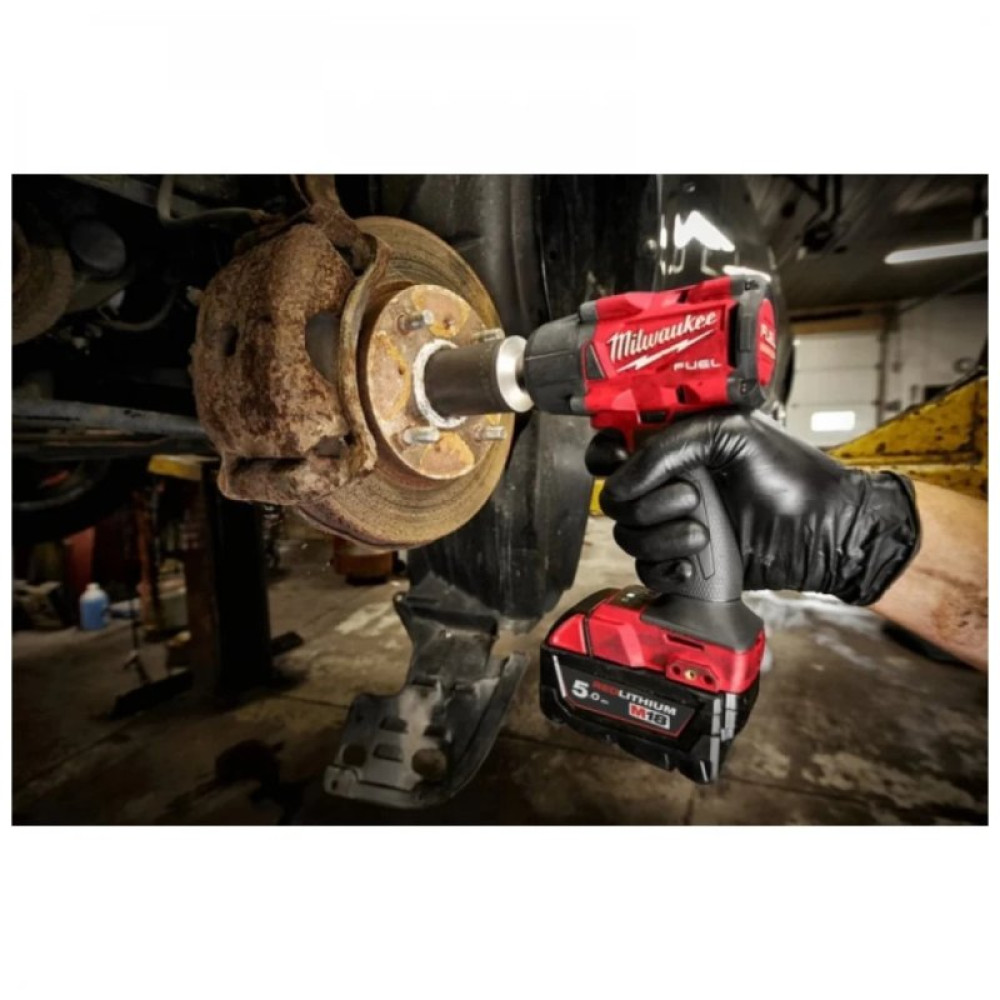 Гайковерт Milwaukee импульсный 1/2"881 Нм с фрикционным кольцом M18 FMTIW2F12-502X (4933478450)