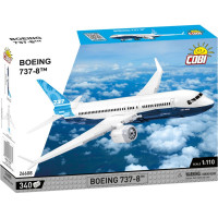 Конструктор Cobi Боинг 737-8, 1:110 340 деталей (COBI-26608)