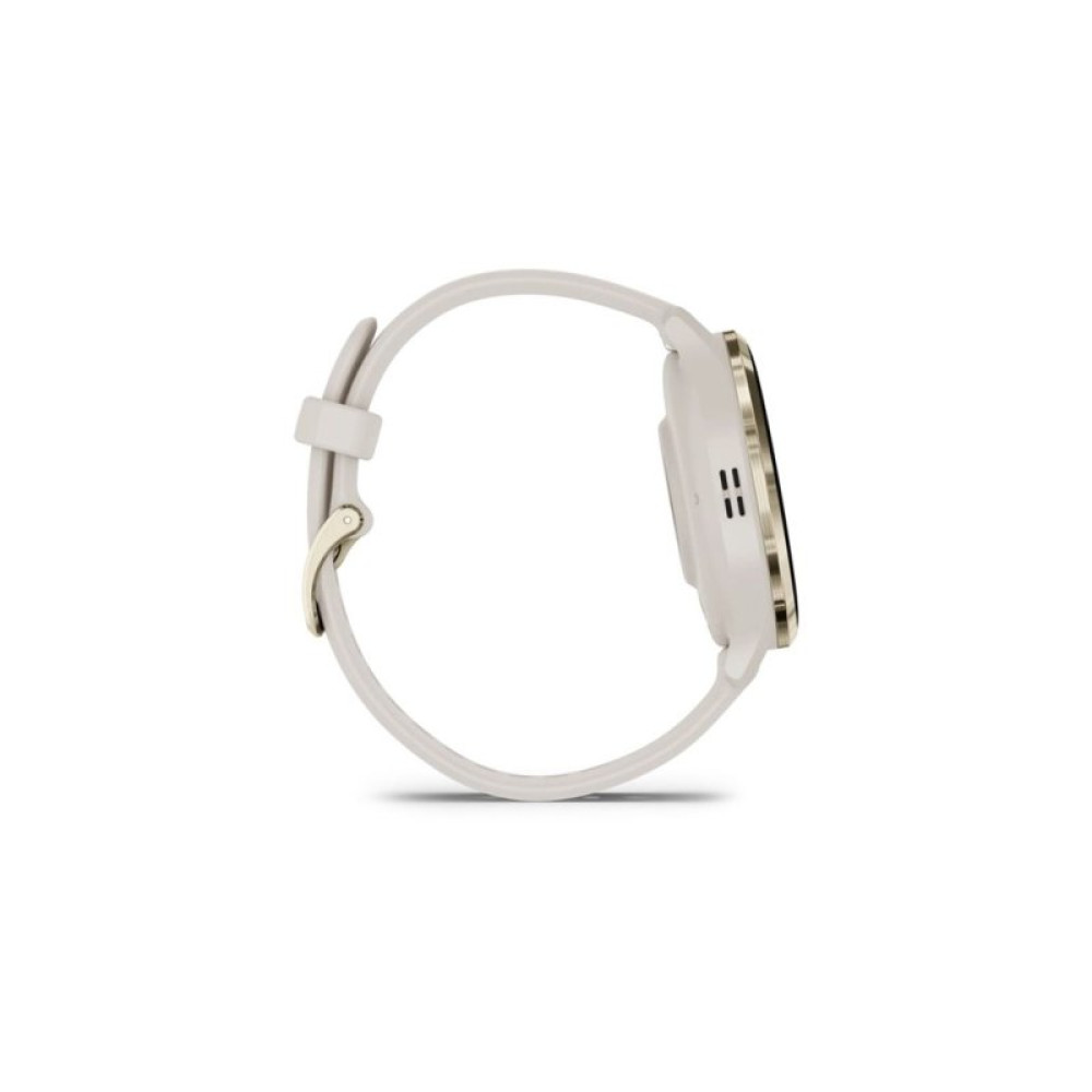 Смарт-годинник Garmin Venu 3S, Ivory + Soft Gold, GPS (010-02785-04)
