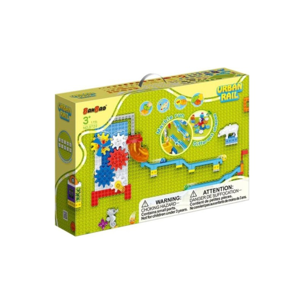 Конструктор BanBao Большой настенный для игры и обучения (ХК-9722) Конструктор BanBao Большой настенный для игры и обучения (ХК-9722)