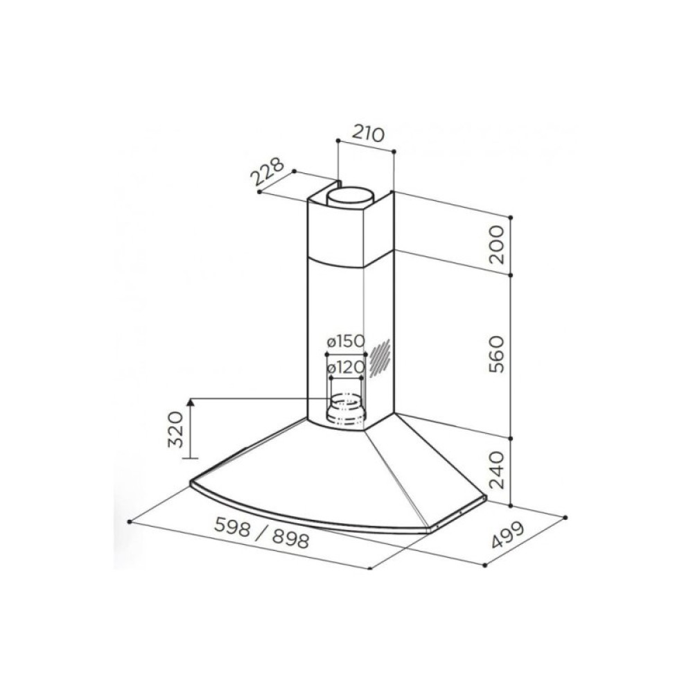 Витяжка кухонна Faber 110.0157.048