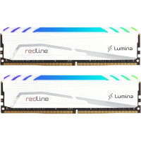 Модуль памяти для компьютера DDR5 32GB (2x16GB) 6000 MHz Redline RGB White Mushkin (MLB5C600AEEM16GX2)