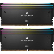 Модуль памяти для компьютера DDR5 32GB (2x16GB) 6000 MHz Dominator Titanium RGB Corsair (CMP32GX5M2B6000C30)
