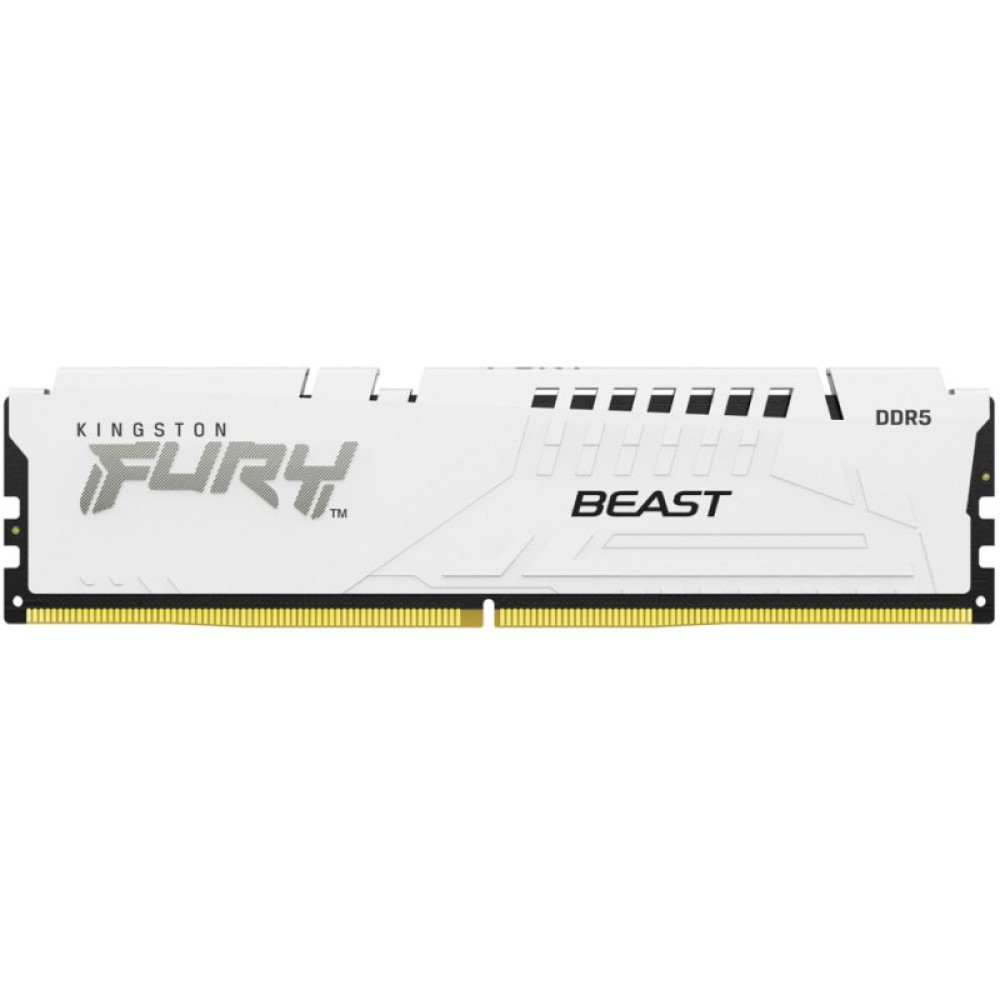 Модуль памяти для компьютера DDR5 16GB 5200 MHz Beast AM5 White Kingston Fury (ex.HyperX) (KF552C36BWE-16)