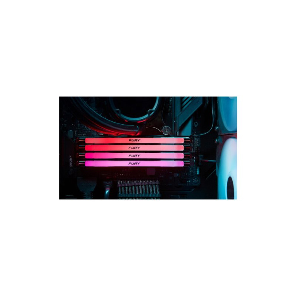 Модуль памяти для компьютера DDR5 24GB 6400 MHz Renegade RGB Black Kingston Fury (ex.HyperX) (KF564C32RSA-24)