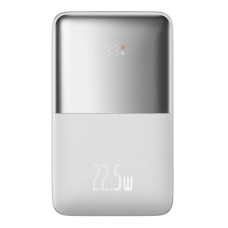 Батарея универсальная Baseus Pro 20000mAh, 22.5W, White, with USB-A - USB-C 3A 0.3m cable (PPBD040302)