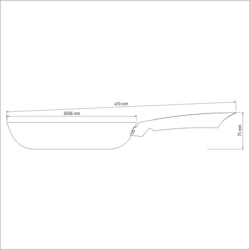Сковорода Tramontina Trento 26 см (20836/026)
