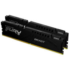 Модуль памяти для компьютера DDR5 16GB (2x8GB) 5600 MHz Beast Kingston Fury (ex.HyperX) (KF556C36BBEK2-16)