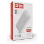 Батарея універсальна ColorWay 20 000 mAh Slim PD/20W, QC/3.0 USB-C/Micro-USB/USB-A White (CW-PB200LPG3WT-PD)