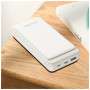Батарея універсальна ColorWay 20 000 mAh Slim PD/20W, QC/3.0 USB-C/Micro-USB/USB-A White (CW-PB200LPG3WT-PD)