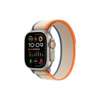 Смарт-часы Apple Watch Ultra 2 GPS + Cellular, 49mm Titanium Case with Orange/Beige Trail Loop - M/L (MRF23UL/A)