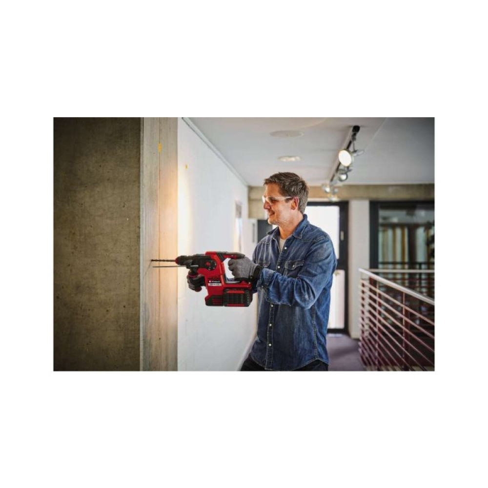 Перфоратор Einhell HEROCCO 36/28, 36В, 3.2Дж, 0-1100об/х (без АКБ та ЗП) (4513950)