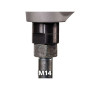 Миксер строительный Einhell TP-MX 18-2 Li BL - Solo, PXC, 18В, 450/720об/мин, М14, 60Нм (без АКБ и ЗУ) (4258770)