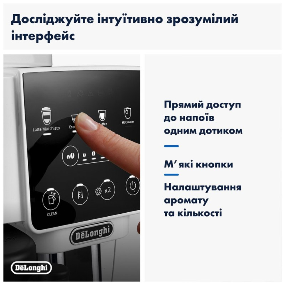 Кофемашина DeLonghi ECAM 220.61.W