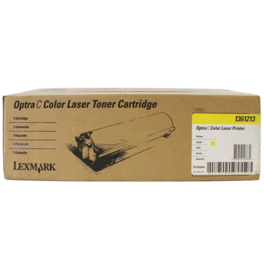 Картридж Lexmark Optra C, 4K, Yellow (1361213)_