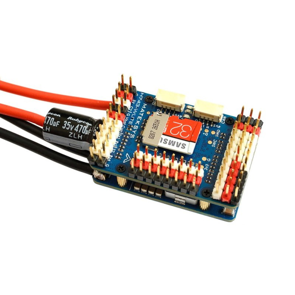 Полётный контроллер Matek H743 WLITE (MATEK-H743-WLITE) Полётный контроллер Matek H743 WLITE (MATEK-H743-WLITE)