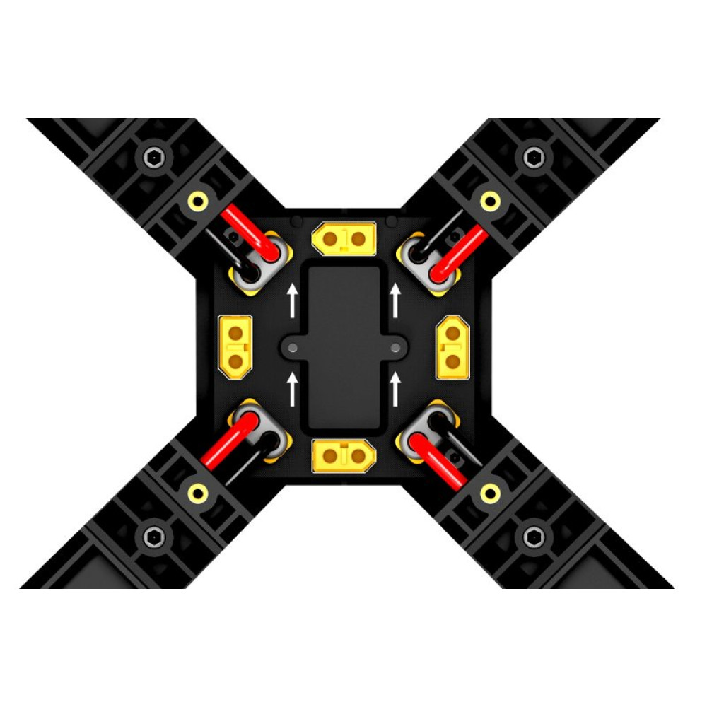 Рама квадрокоптера TYI 4-16L карбоновая (TYI-4-16L-FRAME) Рама квадрокоптера TYI 4-16L карбоновая (TYI-4-16L-FRAME)