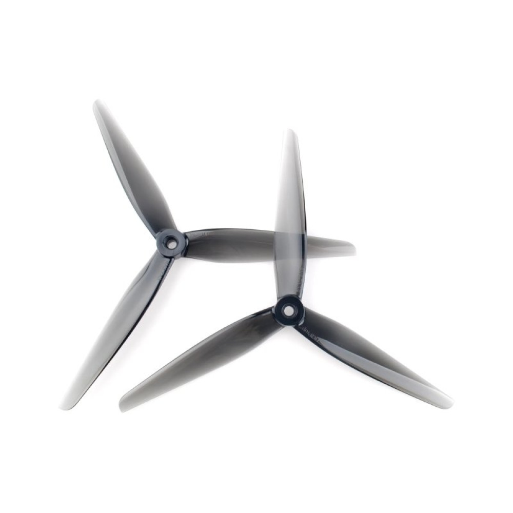 Пропелери HQProp 8x3.7x3 полікарбонат 1CW+1CCW (Grey) (HQP-DP8X3.7X3GR-PC)