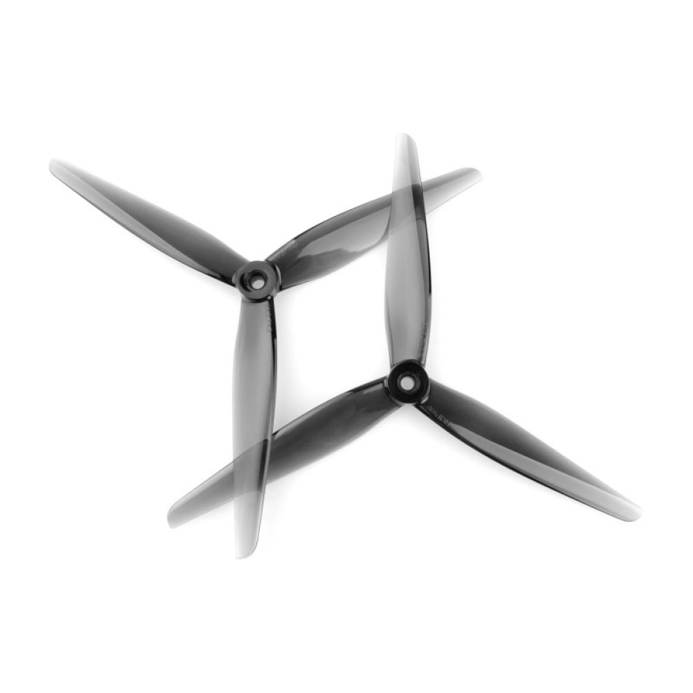 Пропелери HQProp 8x3.7x3 полікарбонат 1CW+1CCW (Grey) (HQP-DP8X3.7X3GR-PC)