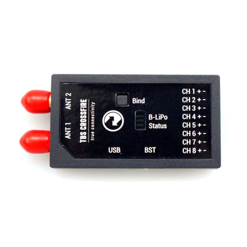 Приемник TBS Crossfire 8Ch Diversity Rx (TBS-CRSF-8CH-DIV-Rx)