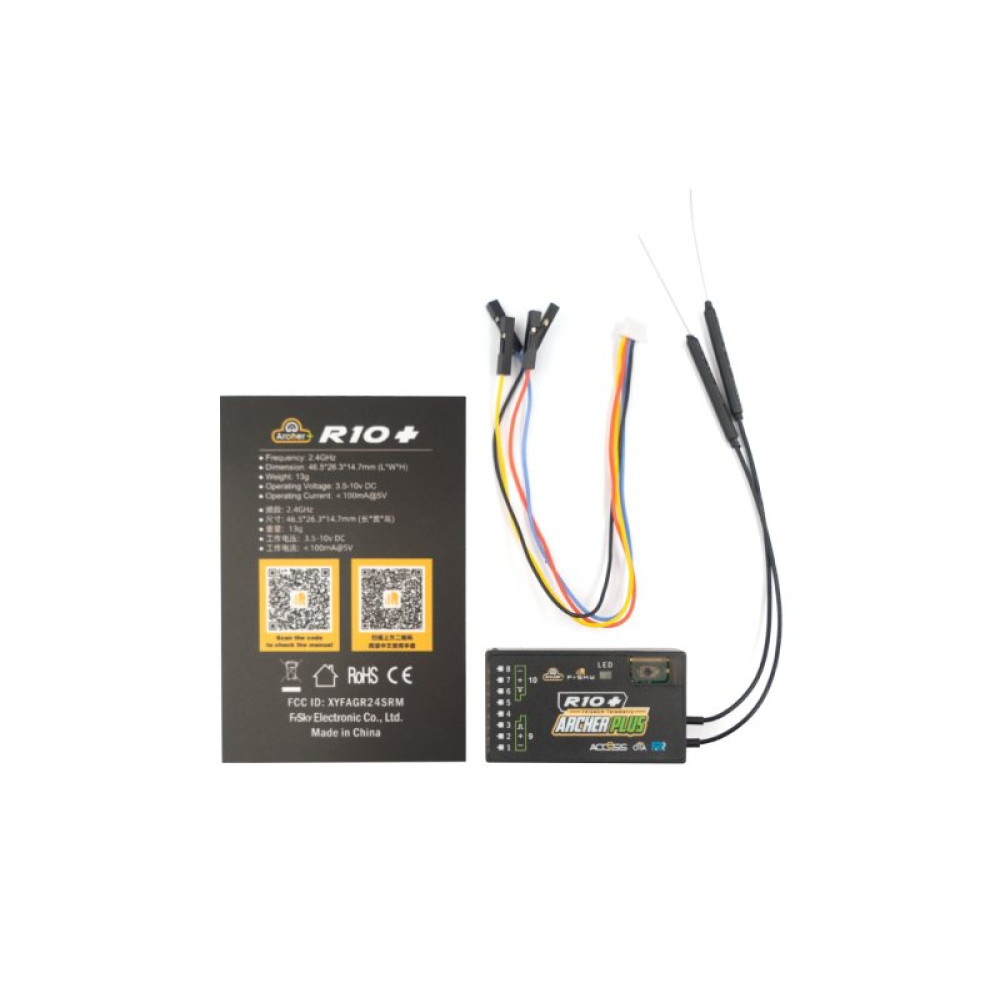 Приёмник FrSky Archer Plus R10+ (FR-03020110)